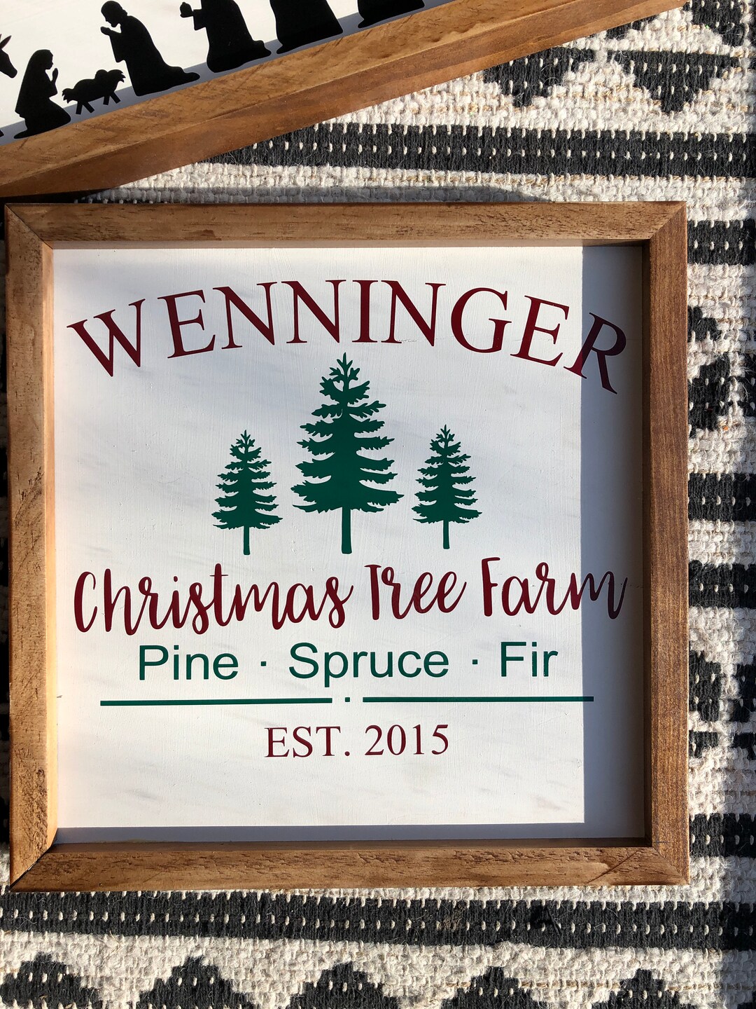 Christmas Tree Farm Sign - Etsy