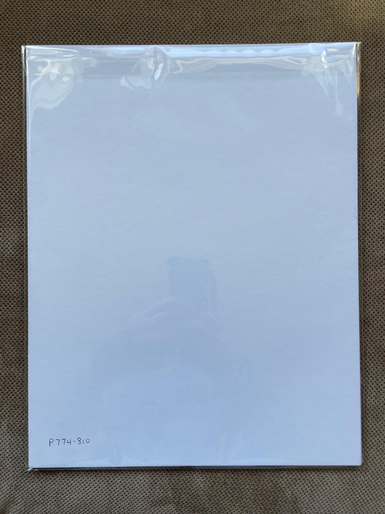 May include: A white sheet of paper with the text "P774-810" written in black ink at the bottom.