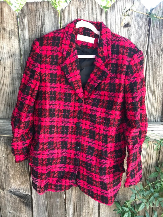 80s wool blazer