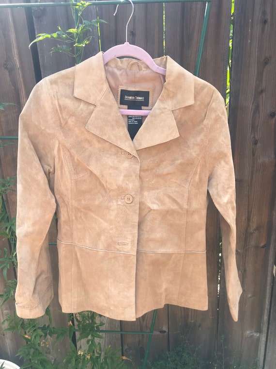 Vintage 80s leather jacket