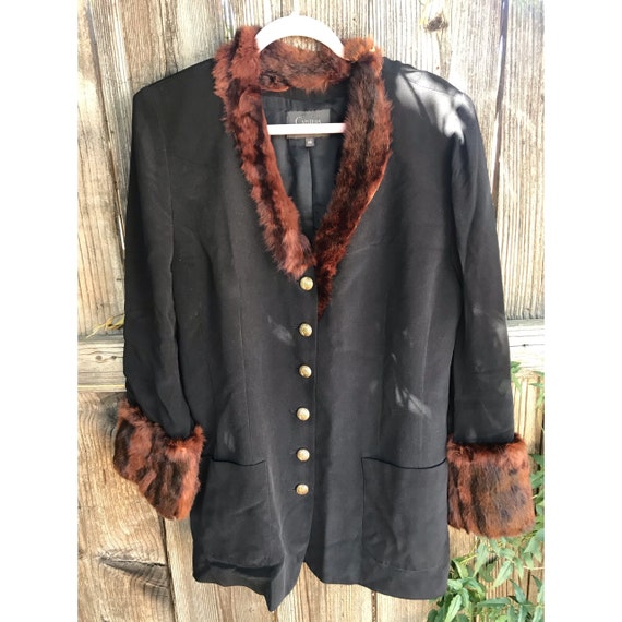 Cynthia Steffe Vintage 80s Blazer