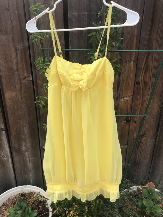 60s Buttercup, Babydoll Dress