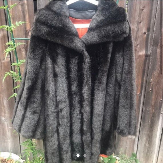 70s Faux Fur Coat