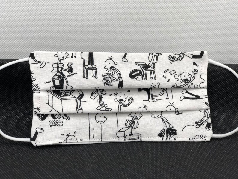 Face Mask / Diary of a WIMPY KID / Child / Toddler / | Etsy