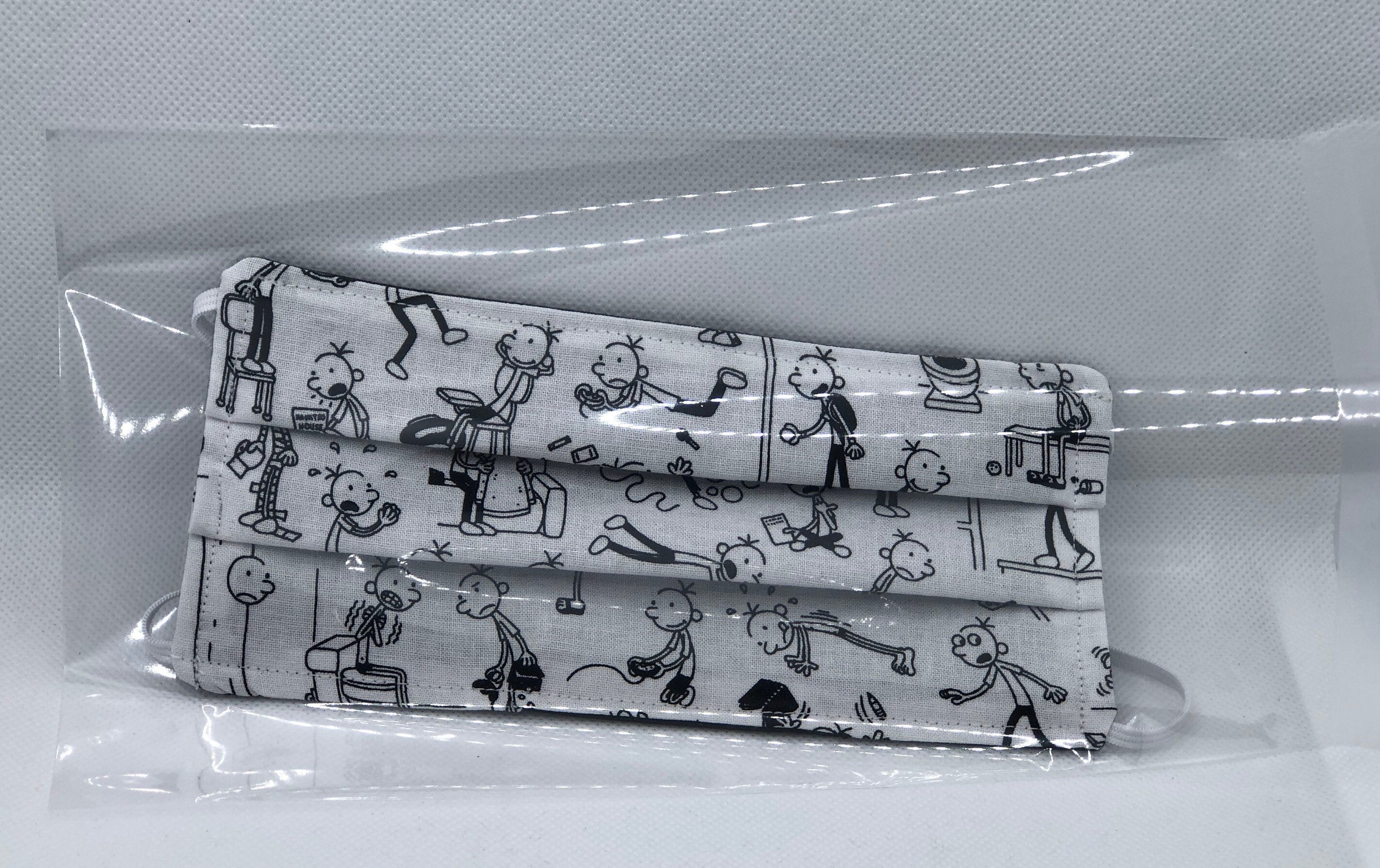 Face Mask / Diary of a WIMPY KID / Boy / Adult Small to Large | Etsy