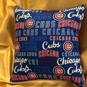 MLB Chicago Cubs Major League Baseball Sports Pillow / New