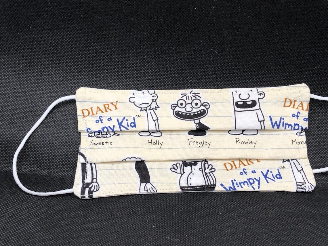 Face Mask / Diary of a WIMPY KID / Child / Toddler / | Etsy