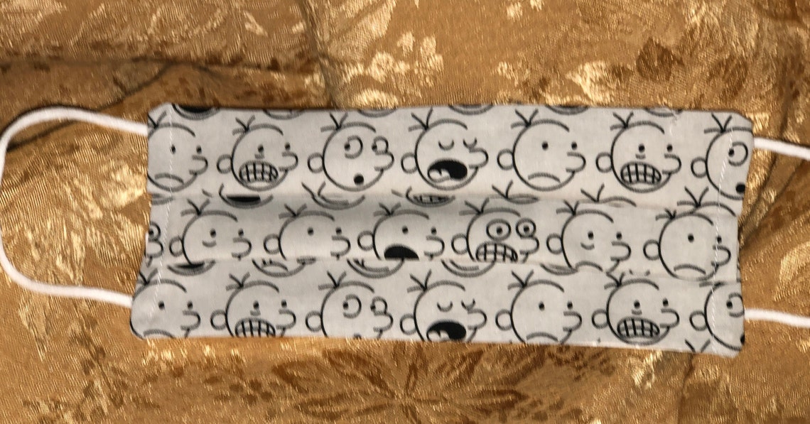 Face Mask / Diary of a WIMPY KID / Child / Toddler / Teenager | Etsy
