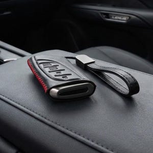 Leather Key Fob Case for Lexus - (2021 - 2026 Models), 4-Button Smart Key Protection
