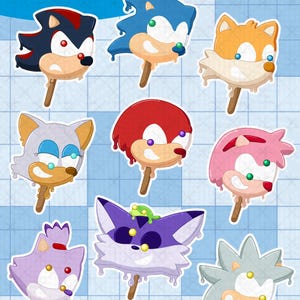 Popsicle Sticker Sheet