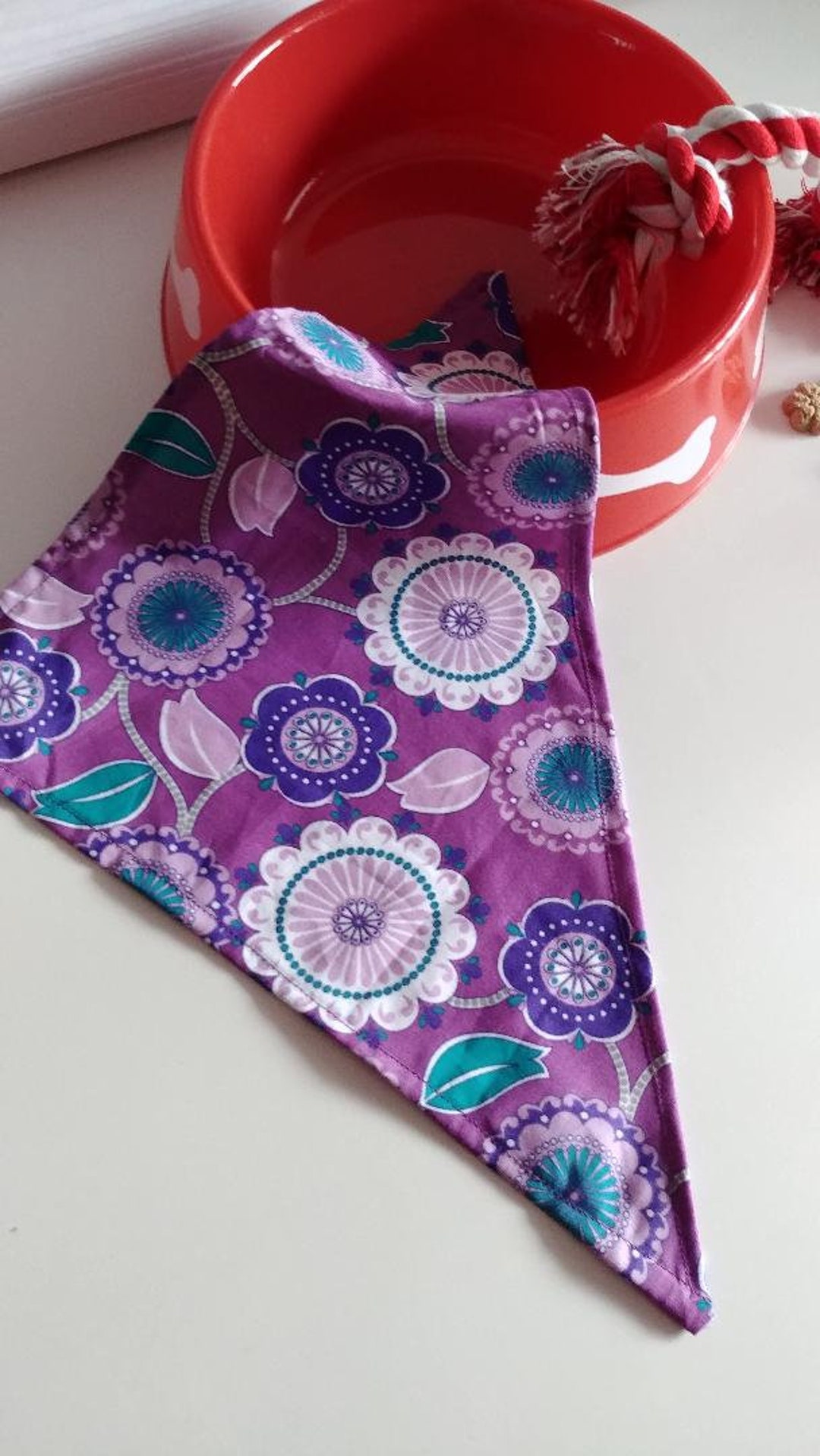 Bandana Per Cani Regolabile - Set 4 Pezzi Per Taglia Piccola/Media | Accessorio Fashion Pet