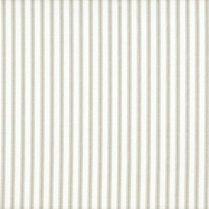 Tie-Up Valance Pebble Taupe Ticking Stripe