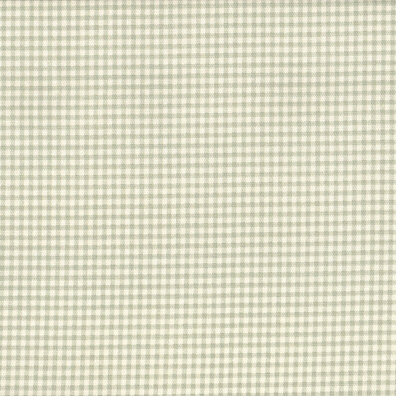 Tab Top Curtain Panels French Country Seafoam Green Gingham Check
