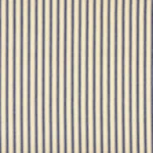 Tailored Tier Curtain Panels French Country Indigo Blue Ticking