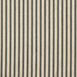 Decorative Pillow French Country Black Ticking Stripe