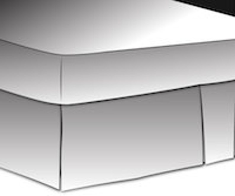 Custom 15 Tailored Twin Daybed Bedskirt in Bottom Line Etsy