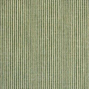 Crib Skirt Bottom Line Devon Green Textured Ticking Stripe, Gathered or Tailored Baby Crib Skirt