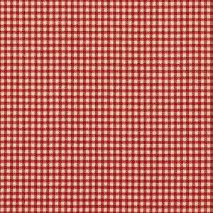 Sham French Country Crimson Red Gingham Check