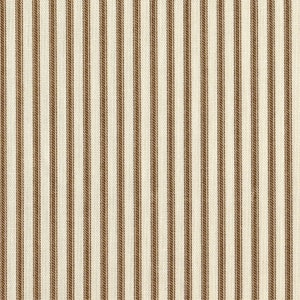 Decorative Pillow French Country Suede Brown Ticking Stripe