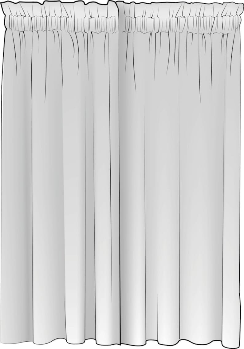Rod-Pocket Curtain Panels Gent Flax