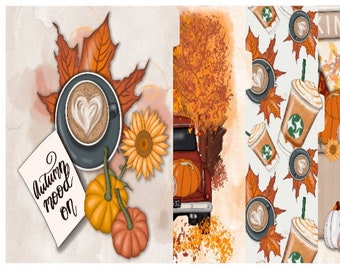 Autumn Mood Set of 6 Tabbed Dividers