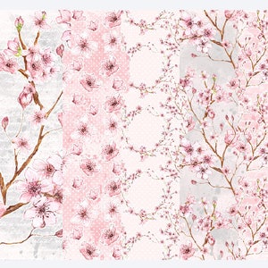 Cherry Blossoms Complete Planner Kit