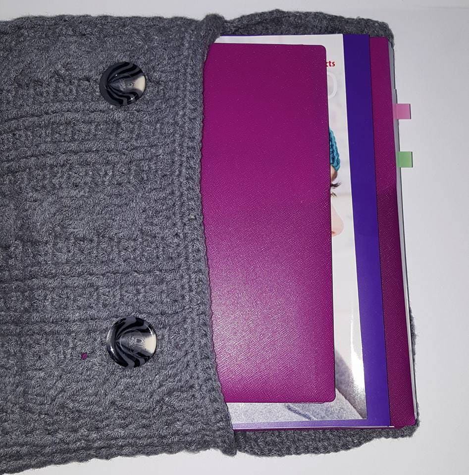 Cabled Ultimate Planner Pouch Crochet Pattern PDF - Etsy