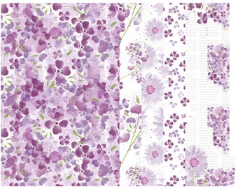 Spring Violets 1 Set of 6 Tabbed Dividers