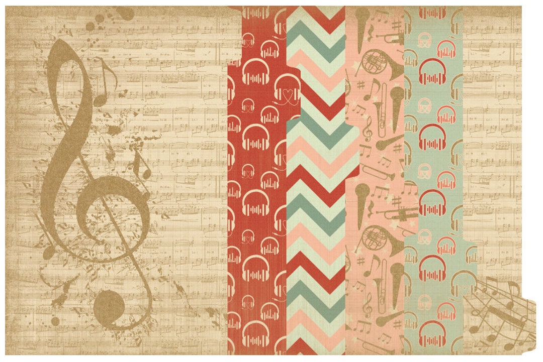 Retro Music Complete Planner Kit - Etsy