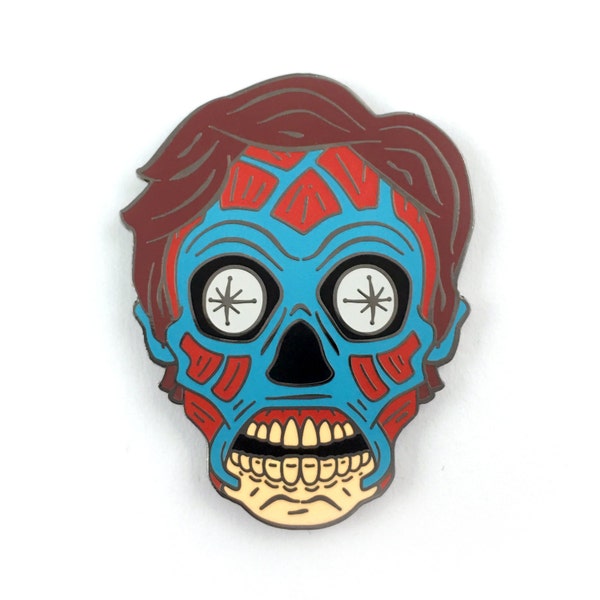 They Live 'CONSUME'  Deluxe Edition - Enamel Pin - Lapel Pin - SECRET EXTRAS