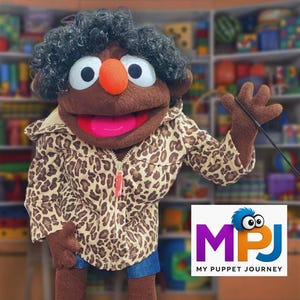 Muppet-Style Full Body Puppet • Pro Performance Build • Handmade Rod Arm Character for Shows & Content Creators