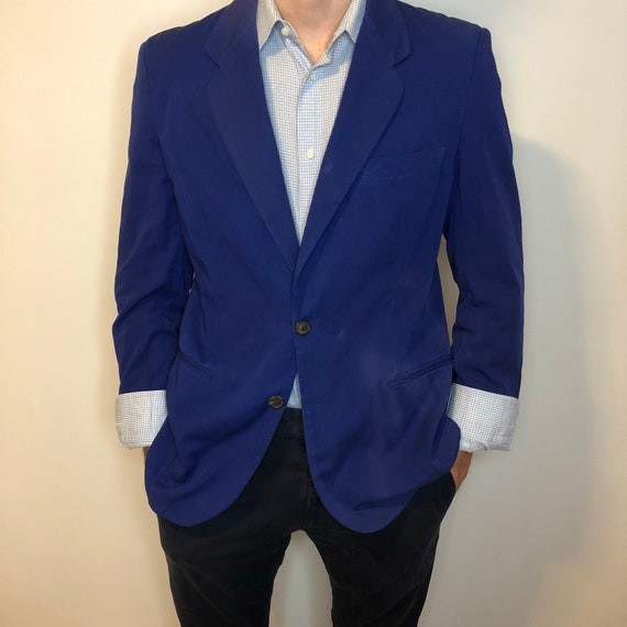 Maison Margiela Blazer Cobalt Blue