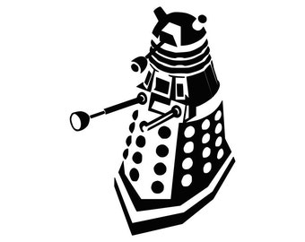 Doctor Who Inspired Dalek Sticker Vinyl Whovian Macbook Laptop Decal Sticker 0148