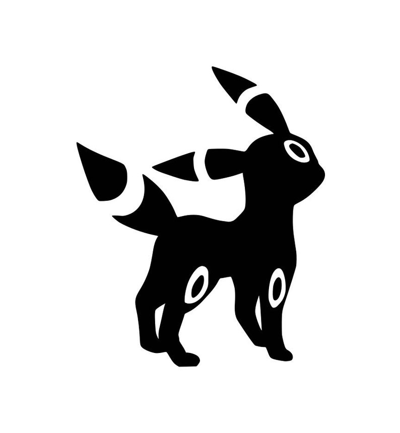 Bambini Pokemon Umbreon Camicia Nera