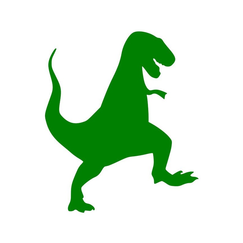 T-rex Vinyl Decal Dinosaur Nursery Decal Kids Bedroom Decor - Etsy