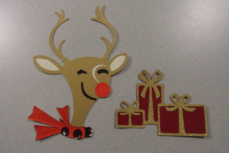 Santa Claus Christmas Die Cut Set Etsy