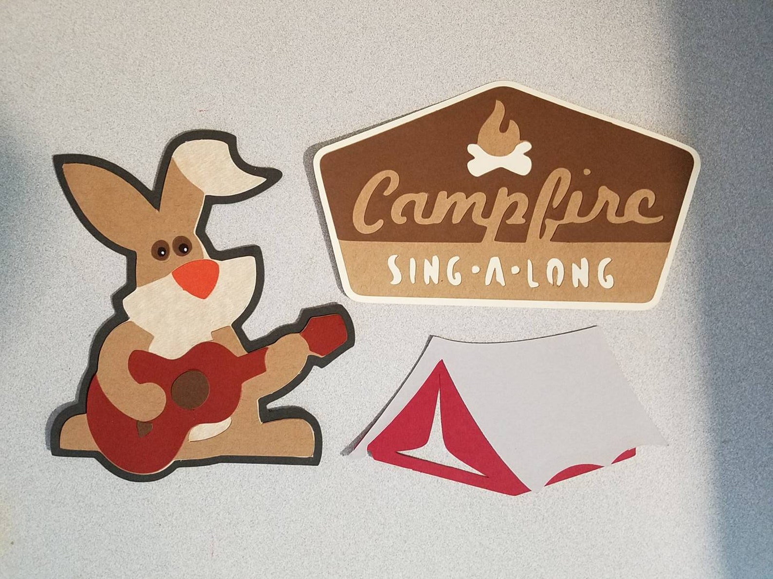 Ultimate Camping Cricut Die Cuts Set Etsy