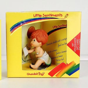New - Charlot Byj and Goebel “Just in Time” Porcelain Bisque Figurine #301074 from 1994