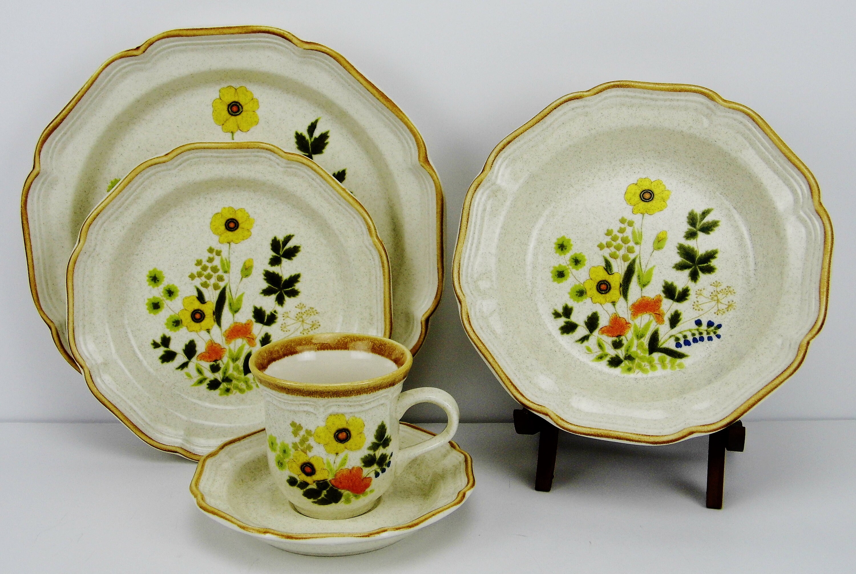 Set de 5 piezas Vintage Mikasa Garden Club | Etsy