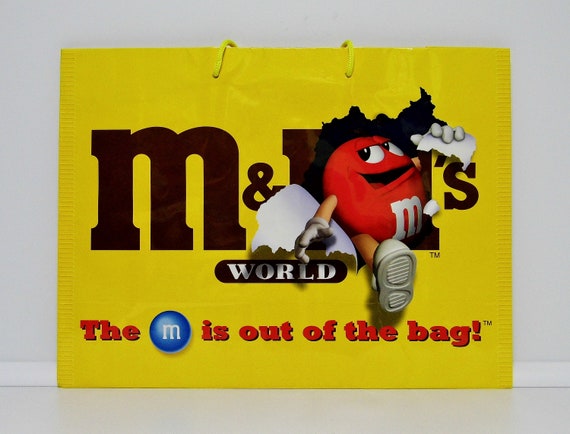 m&m yellow bag