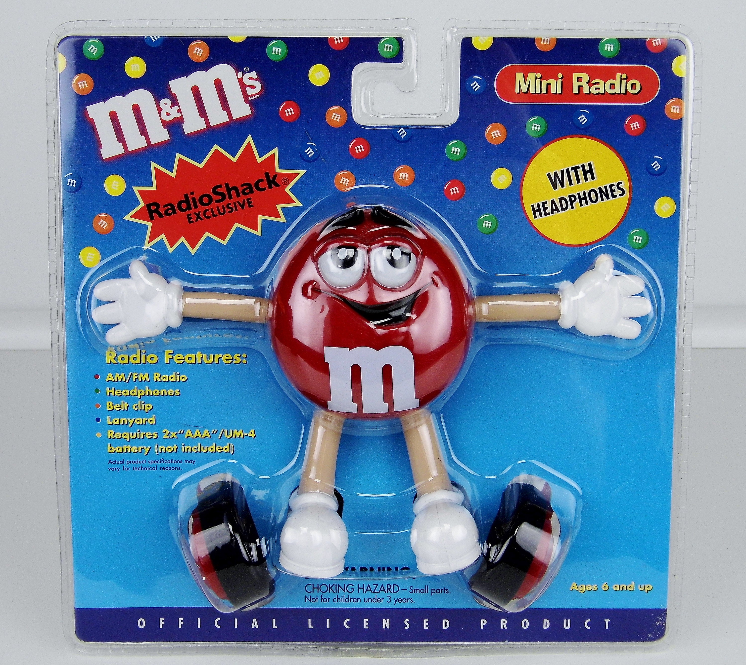 M&M's Groovy Blue Radio