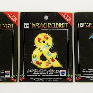 New – Vintage Mary Engelbreit Special Characters Super Magnets by Enesco from 2001