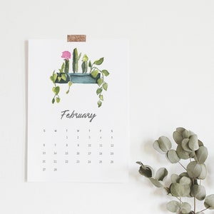 2025 calendar desk, 5x7 Desk top calendar, Mini calendar, Mini calender for 2025