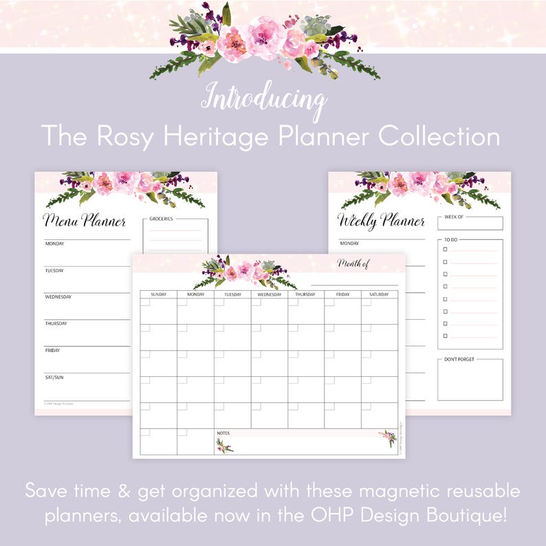 Family calendar dry erase organizer weekly week planner Etsy Family calendar dry erase organizer weekly week planner Etsy