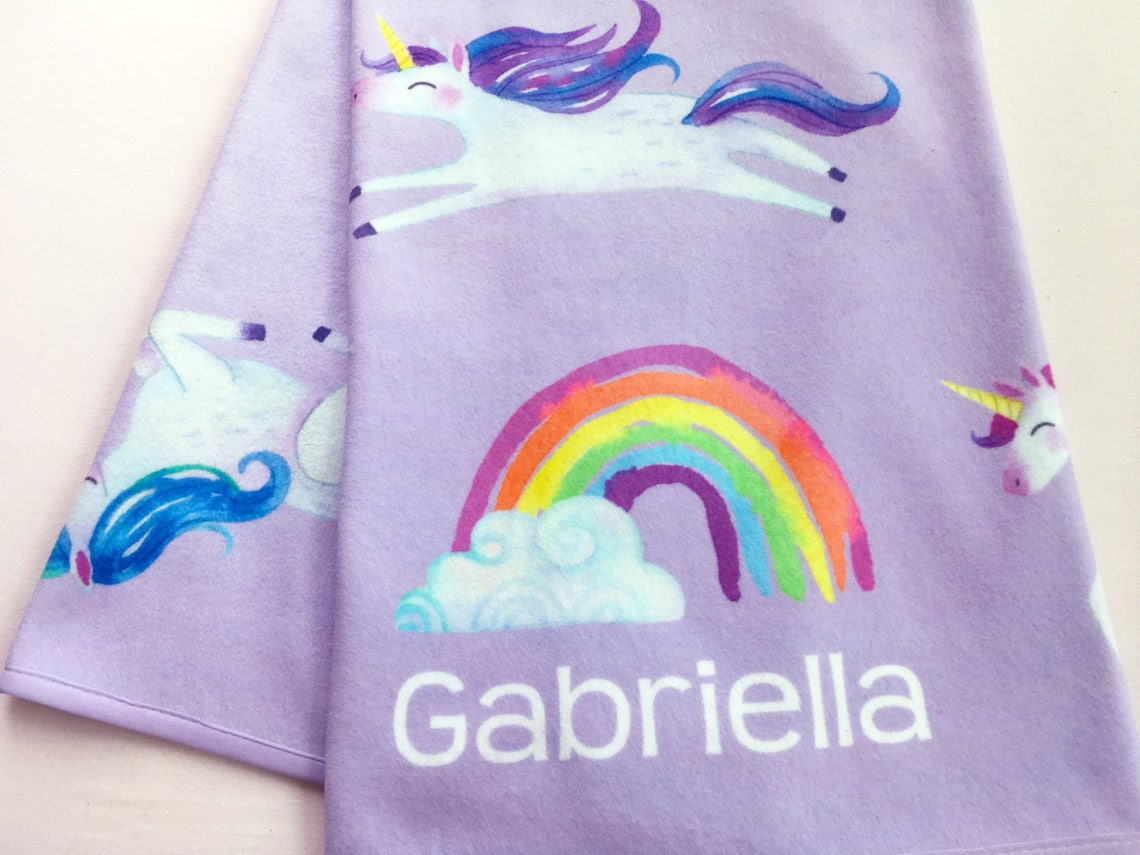 Custom baby unicorn blanket blanket baby unicorn unicorn Etsy