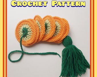 crochet wind spinner pattern, PDF pattern, halloween home decor, outdoor decor, handmade crochet hanging decorations hallowen