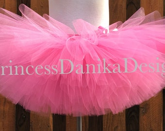 Pink Tutu Ballerina Skirt Valentine's Day Outfit, Party Wear for Birthdays Halloween Flamingo Tutu, Adult Running Tutu Kids Dress-Up Gift