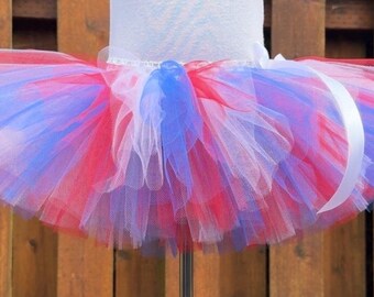 Patriotic Tutu Skirt | Red White Blue 4th of July Outfit