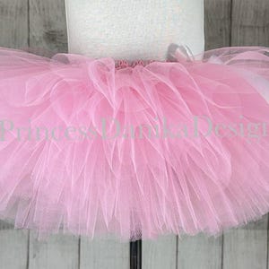 Pink Tulle Tutu: Party, Dance, Dress-Up Skirt