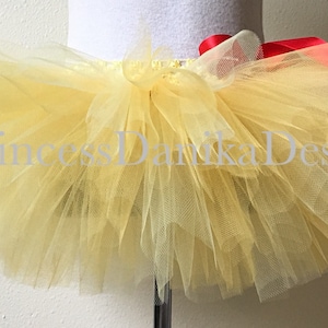 Yellow Tulle Tutu: Baby to Adult Sizes, Dance Costume
